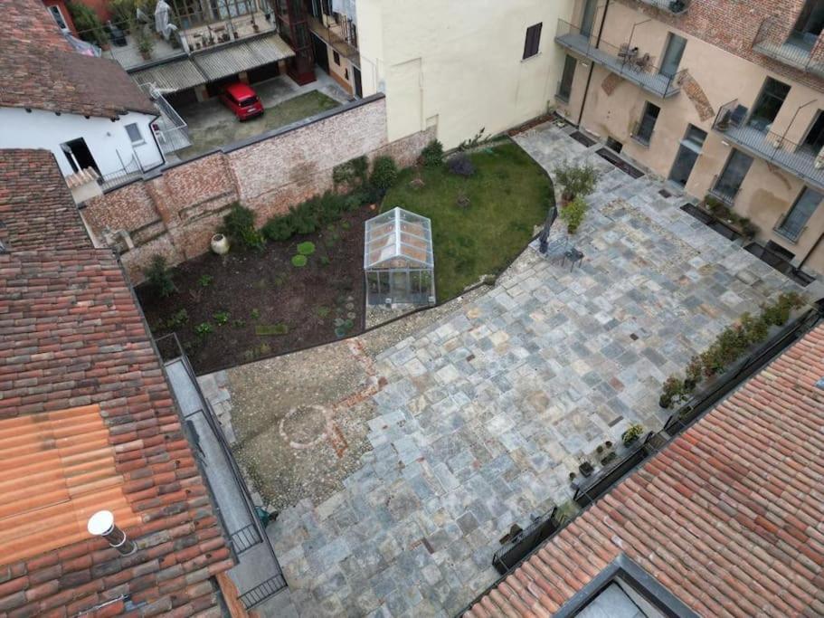 Ferienwohnung Centro Storico Recinto Dei Nobili 2-Private Parking Asti Exterior foto
